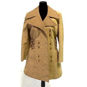 Modern Juniors vintage 60s tan made in USA pirate coat